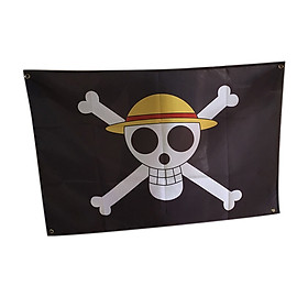 Cờ Cướp Biển Trang Trí Halloween (90x58cm)