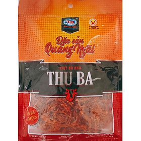 Ăn vặt khô bò sợi cay ngon mềm100gr đặc sản Quảng Ngãi