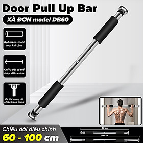 Xà Đơn Treo Tường 60-150cm Gắn Cửa Đa Năng Độ Dài Tùy Chỉnh Giúp Bạn Tập Gym, Tập Cơ Bụng, Cơ Vai, Cơ Xô treo tường gắn cửa độ dài tùy chỉnh (hàng nhập khẩu)