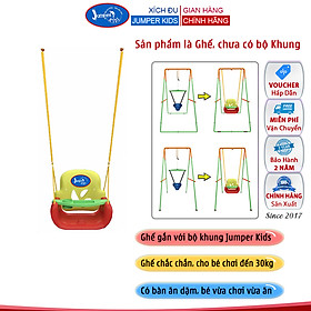 Hình ảnh Ghế Xích Đu Dùng Với Khung Xích Đu Nhún Nhảy Tập Đi Cho Bé JUMPER KIDS Ghế Đa Năng Tích Hợp Bàn Ăn Dặm Chưa Có Bộ Khung