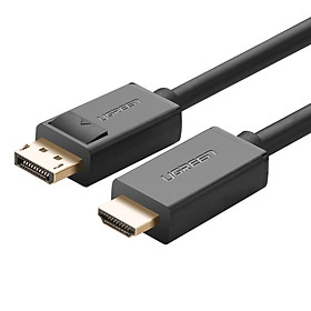 Mua Cáp Displayport to HDMI 2m cao cấp Ugreen 10202  - Hàng Chính Hãng