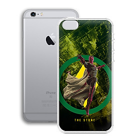 Ốp lưng Siêu Anh Hùng cho Apple Iphone 6 plus - 01012 0517 STONE01 - Silicone dẻo - Hàng Chính Hãng