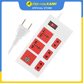 Mua Ổ cắm điện Điện Quang 5 lỗ 2 USB 5m ECO ĐQ ESK 5WR 5ECO 2A