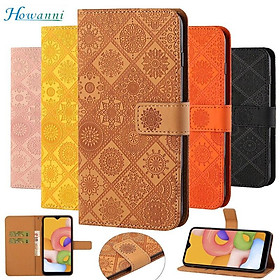 Bao Da Họa Tiết Thổ Cẩm Có Ngăn Đựng Thẻ Cho Xiaomi Redmi Note 8 Case 6.3 "Xiaomi Redmi Note 8