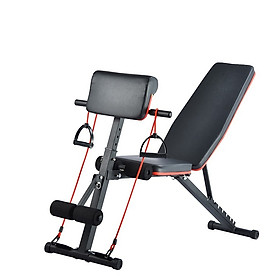 Ghế Tập Cơ Bụng Đa Năng - Ghế Ngồi Tập Tạ, Có Bệ Đõ Tay + Khung Thép Chịu Lực Cao