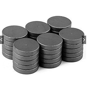Mua Nam châm Ferrite đen tròn kích thước lớn 30mmx5mm - miếng lót chuột