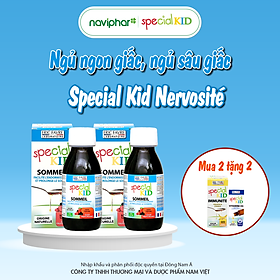 TPBVSK Special Kid Sommeil – Giúp ngủ ngon giấc, ngủ sâu giấc (125ml) [Siro – Nhập khẩu Pháp]