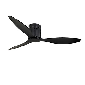 Quạt trần dành cho Trần Nhà THẤP 52DY-110BK - Quạt trần Hiện Đại sang trọng, tinh tế lắp đặt phòng khách, phòng ngủ