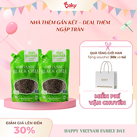 (Combo 2 Túi) Hạt Chia Ned Nature Nhập Khẩu Mỹ - Túi 400g