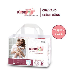 Bịch Tã Quần ROSE BABY size L