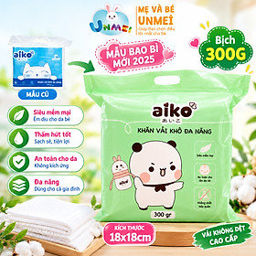 Chính Hãng Khăn Vải Khô Cao Cấp Đa Năng Aiko 270 tờ