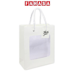 Túi Đựng Quà Trơn - 24 x 18 x 8 cm - Màu Kem