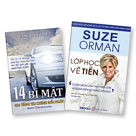 [Download Sách] Bộ 2 Cuốn Sách: 14 Bí Mật Gia Tăng Tài Chính Mỗi Ngày + Lớp Học Về Tiền (Tái Bản)