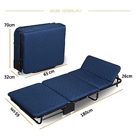 Giường ngủ gấp gọn thông minh NIKITA, Xếp thành ghế SOFA dễ di chuyển