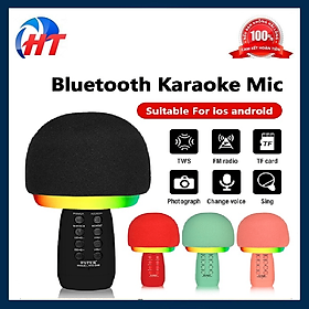 Mua MICRO KARAOKE 3IN1 WS-910 ( NẤM ) ÂM THANH CỰC HAY-HT