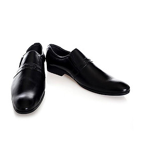 Giày tây nam da bò màu đen HP7107