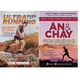 [Download Sách] Combo 2 Cuốn Ultrarunning - Những Kiến Thức Cần Thiết Để Chạy Siêu Dài + Ăn Và Chạy