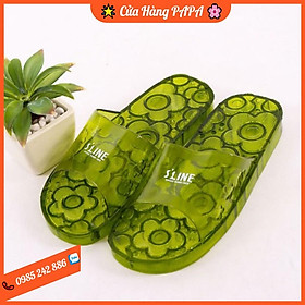 Mua Dép Nhựa Đi Trong Nhà Tắm S’line Hàn Quốc Siêu Bền Chống Trơn Trượt
