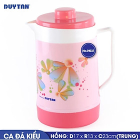 Mua Ca đá kiểu trung nhựa Duy Tân 1.6 lít (17 x 13 x 23 cm) - 30310 - Giao màu ngẫu nhiên - Hàng chính hãng