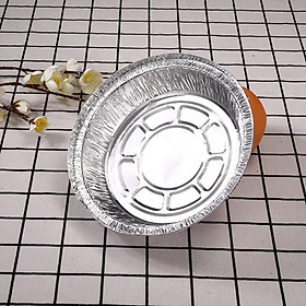 Sét 10 khay giấy bạc,khay bạc đựng thực phẩm lót nồi chiên không dầu chịu nhiệt độ cao