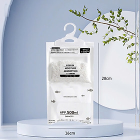 COMBO 4 Túi hút ẩm chống mốc dạng treo dùng cho tủ quần áo tủ giầy giúp hút ẩm quần áo tránh bị ẩm mốc