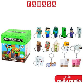 Móc Khóa Nhân Vật Minecraft Phiên Bản Đặc Biệt - Mojang Studios MC8007M (Mẫu Sản Phẩm Bên Trong Là Ngẫu Nhiên)