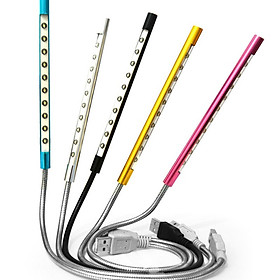 Mua Đèn đọc sách  soi bàn phím laptop cắm USB 10 led cảm ứng chạm (Màu ngẫu nhiên)