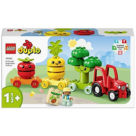 Lego Duplo Đoàn Tàu Rau Củ Hữu Cơ - Lego 10982 (19 Mảnh Ghép)