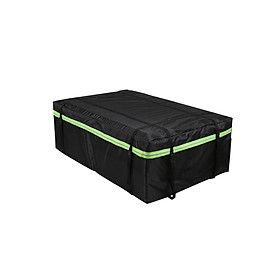 Waterproof Cargo Bag Car Roof Cargo Carrier with Night Reflective Strip Universal Luggage Bag Storage Cube Bag
