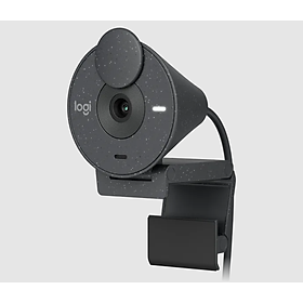 Webcam Logitech Brio 300 Full HD - Hàng Chính Hãng