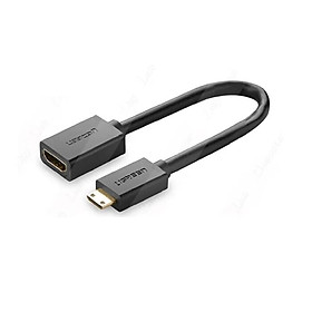 Mua Cáp chuyển đổi Mini HDMI to HDMI dài 20cm màu đen Ugreen GK20137 Hàng chính hãng
