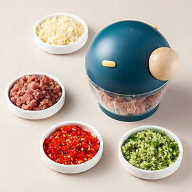 Máy Xay Tỏi Xay Thịt Cầm Tay Maxcook Mcpj324 Dụng Cụ Xay Rau Củ Đồ Ăn Dặm Cho Bé Xay Tiêu