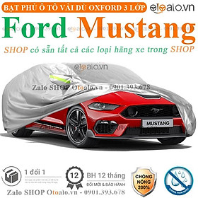 Bạt che phủ xe ô tô Ford Mustang 3 lớp cao cấp