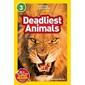 Sách - National Geographic Kids Readers: Deadliest A by Melissa Stewart National Geographic Kids (US edition, paperback)