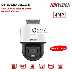 Camera IP Speed Dome HIKVISION DS-2DE2C400SCG-E 2K, DS-2DE2C200SCG-E có màu ban đêm, đàm thoại 2 chiều - Hàng chính hãng