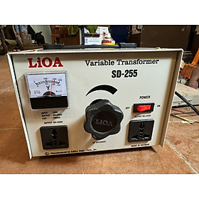 Biến áp vô cấp LiOA 1 Pha ; 1,1kw