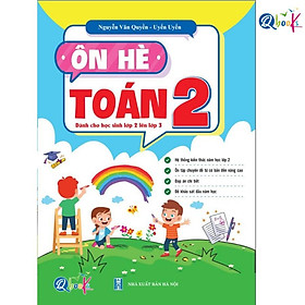 Sách - Ôn Hè Toán 2 - Dành cho học sinh lớp 2 lên 3 1 cuốn