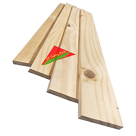 Mua Bó 4 thanh gỗ thông tuyển đẹp dài 1m  rộng 9cm  dày 1.4cm dùng làm trang trí  DIY  ốp tường  làm kệ