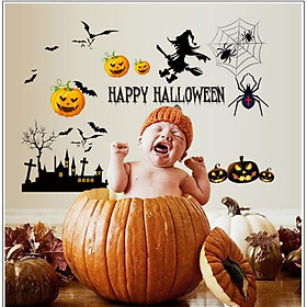 Decal trang trí tường - Halloween Rùng Rợn 05