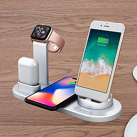 Đế sạc không dây thông minh đa chức năng 4 trong 1 tiện lợi