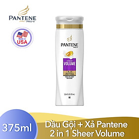 Dầu Gội + Xả Pantene 2 in 1 Sheer Volume (375ml)