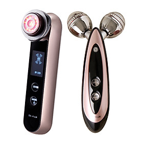 Combo Máy Làm Đẹp Da Ya-man RF Beauté Photo Plus HRF-10T + Máy Massage Toàn Thân Tornado Roller