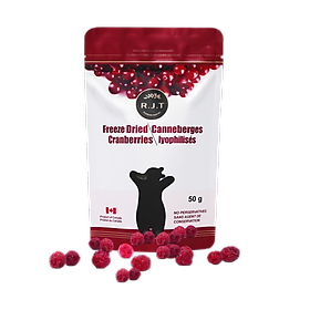 Nam Việt Quất sấy lạnh CRANBERRY - RJT FREEZE DRIED CRANBERRIES 50gr