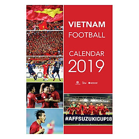 Nơi bán Lịch Treo Tường Bóng Đá Việt Nam 2019 (7 Tờ)  - Giá Từ -1đ