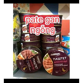 Pate gan Ngỗng của Nga hộp 90g.