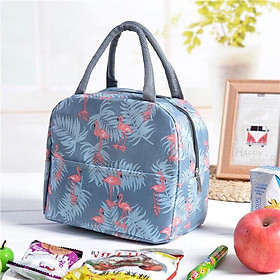 Túi Giữ Nhiệt Đựng Cơm Có Khoá Kéo Siêu Bền Hoạ Tiết Bắt Mắt - Túi Ủ Cháo Chống Thấm Chống Bám Bẩn Có Quai Xách Tiện Lợi