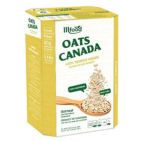 Yến Mạch CANADA thùng 4.52kg ( nguyên hạt cán mỏng )