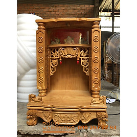 Mua Bàn thờ ông địa gỗ gõ đỏ mẫu mới 60 x88
