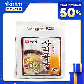 Combo 5 Gói Mỳ Bò Jinkuk Sarigom Nongshim Hàn Quốc 110 gam gói