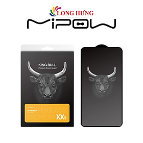 Dán màn hình cường lực Full viền chống nhìn trộm MiPow Kingbull Anti-Spy 13 Series - Hàng chính hãng